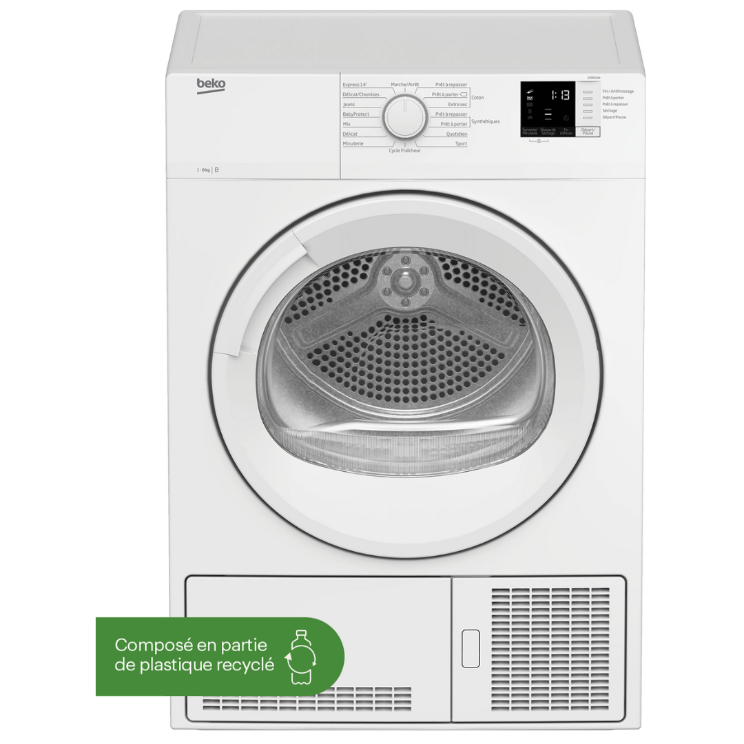 SECADOR DE ROUPA - BEKO - DCB816W