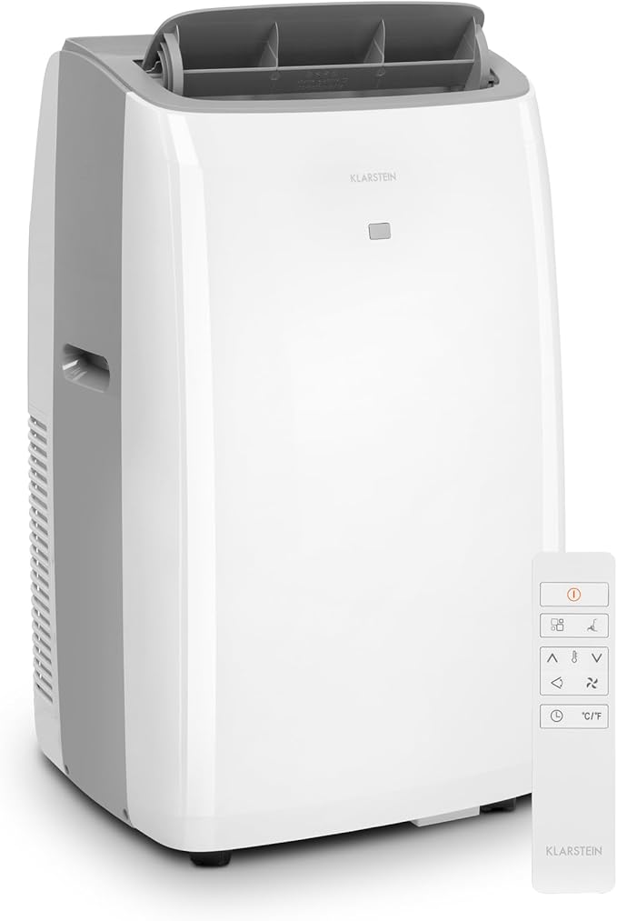 Ar Condicionado Portátil Klarstein 12000 BTU – Classe A+, R290, SEER 13, Silencioso 63 dB