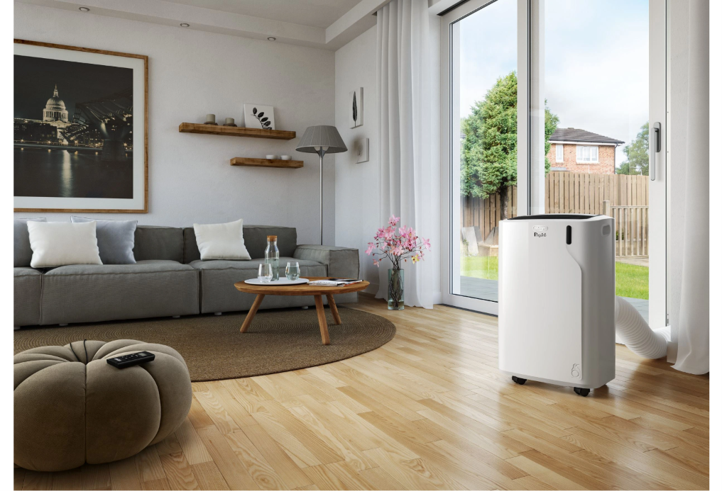 Ar Condicionado Portátil De'Longhi Pinguino PACEM90 Silent – 9800 BTU, Classe A, R290, Silencioso 63 dB