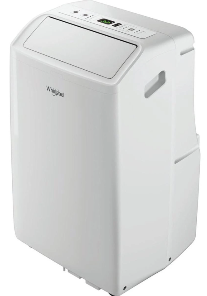 Ar Condicionado Portátil Reversível Whirlpool PACF212HPW – 3300 W, Classe A/A+, R290, 6º Sentido