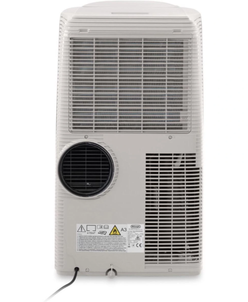 Ar Condicionado Móvel De'Longhi PACAP98 GentleJet – 11500 BTU, Classe A+, R290, GentleJet 180°