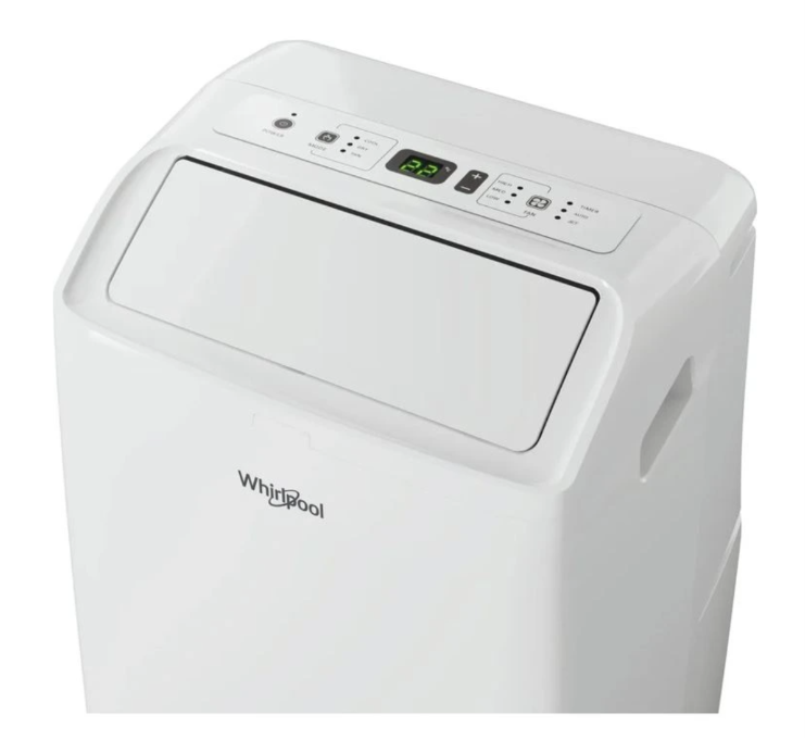 Ar Condicionado Portátil Whirlpool PACF212CO W – 12000 BTU, Classe A, R290, 6º Sentido