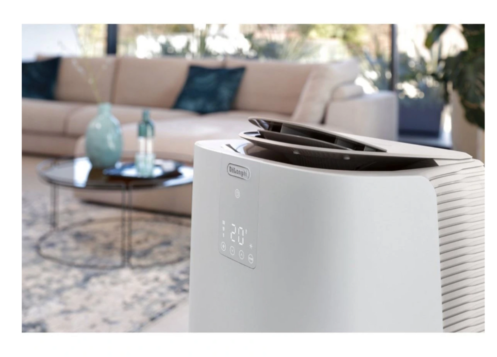 Ar Condicionado Móvel De'Longhi PACAP98 GentleJet – 11500 BTU, Classe A+, R290, GentleJet 180°