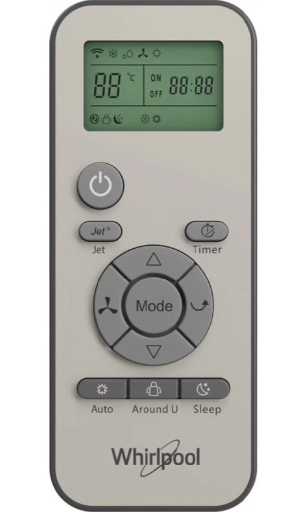 Ar Condicionado Portátil Reversível Whirlpool PACF212HPW – 3300 W, Classe A/A+, R290, 6º Sentido