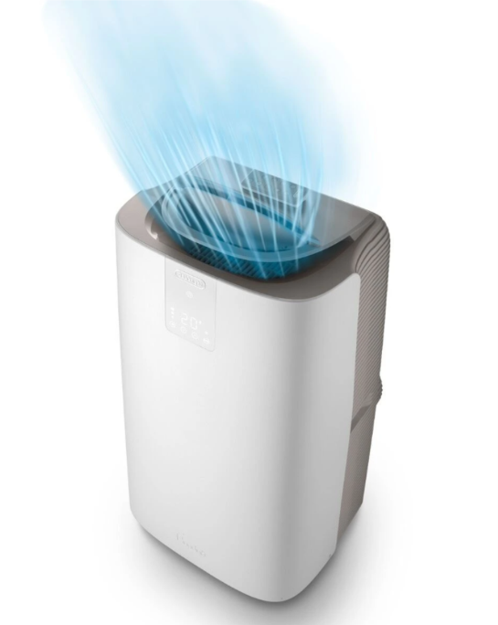 Ar Condicionado Portátil De'Longhi PACAP120 GentleJet – 12000 BTU, Classe A+, R290, GentleJet 180°