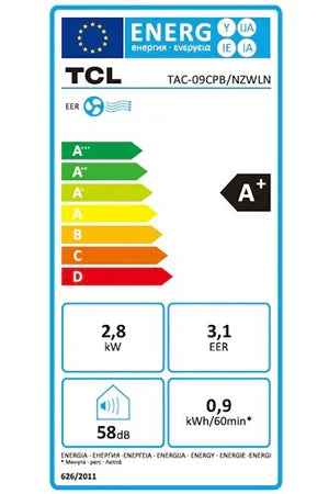 Ar Condicionado Portátil TCL TAC-09CPB/NZWLN