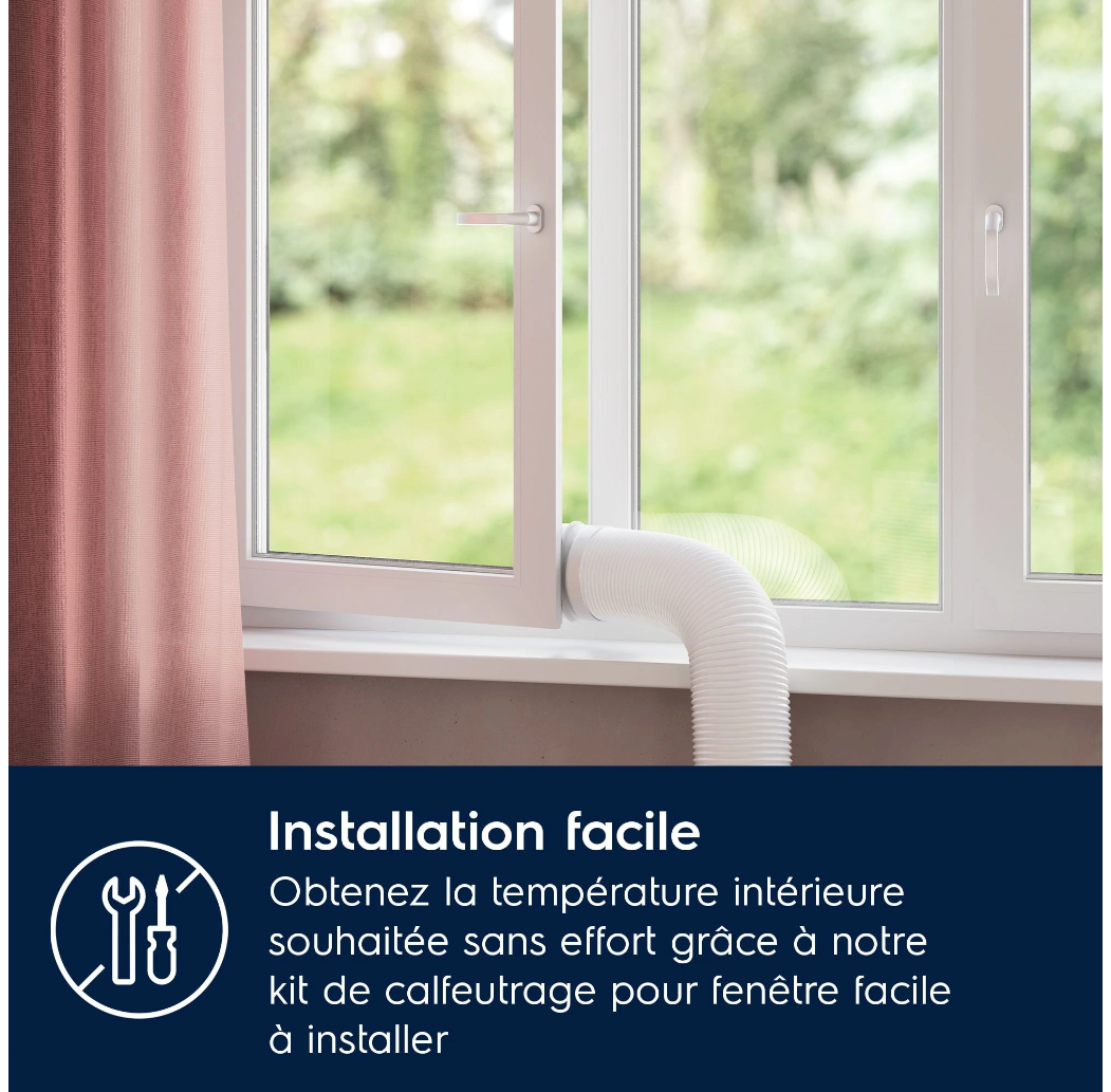 Ar Condicionado Portátil Electrolux EXP26U339CW Comfort 600 – 2600 W, Classe A, R290, 64 dB