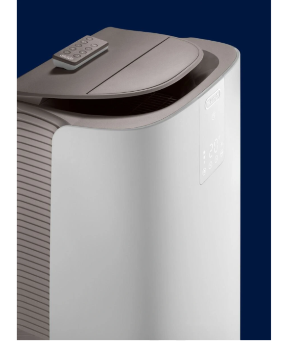 Ar Condicionado Portátil De'Longhi PACAP120 GentleJet – 12000 BTU, Classe A+, R290, GentleJet 180°