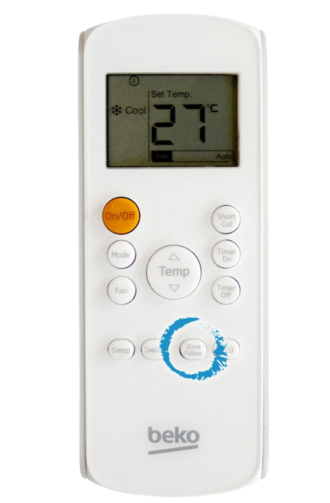 Ar Condicionado Portátil Beko BA310AC – 2931 W, Classe A+, R290, Ionizador, ZoneFollow